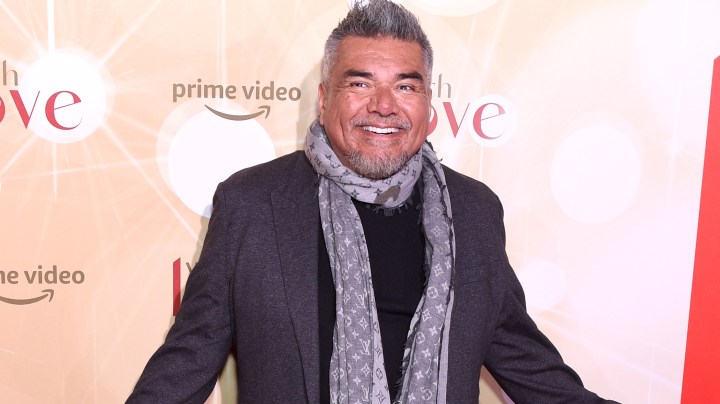 HOLLYWOOD, CALIFORNIA - DECEMBER 09: George Lopez attends the season premiere of Amazon Prime's "With Love" at NeueHouse Los Angeles on December 09, 2021 in Hollywood, California. (Photo by Gregg DeGuire/Getty Images)