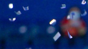 MONTERREY, MEXICO - MARCH 06: Leylah Fernandez of Canada celebrates with the champions trophy after winning the singles final match as part of the GNP Seguros WTA Monterrey Open 2022 Final on March 6, 2022 in Monterrey, Mexico. (Photo by Gonzalo Gonzalez/Jam Media/Getty Images)