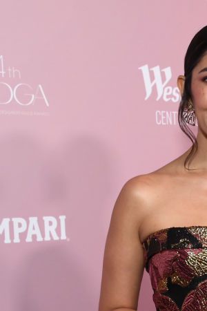 SANTA MONICA, CALIFORNIA - MARCH 09: Stephanie Beatriz attends the 24th Costume Designers Guild Awards at The Eli and Edythe Broad Stage on March 09, 2022 in Santa Monica, California. (Photo by Jon Kopaloff/Getty Images for CDGA)