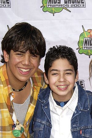 Cast of "Brothers Garcia" during Nickelodeon's 16th Annual Kids' Choice Awards 2003 - Arrivals at Barker Hanger in Santa Monica, California, United States. (Photo by SGranitz/WireImage)