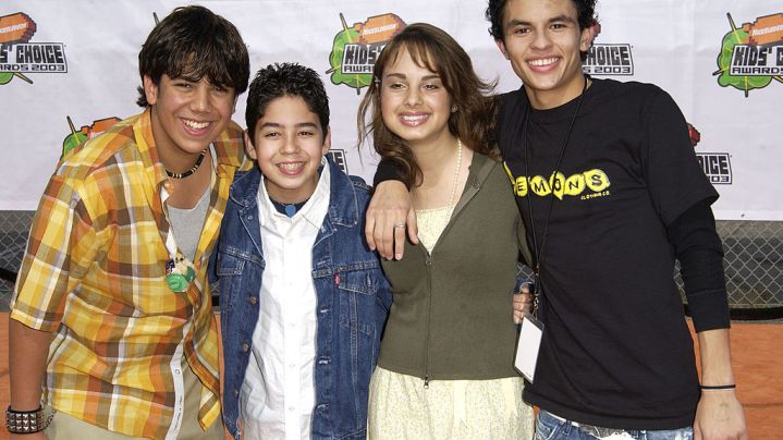 Cast of "Brothers Garcia" during Nickelodeon's 16th Annual Kids' Choice Awards 2003 - Arrivals at Barker Hanger in Santa Monica, California, United States. (Photo by SGranitz/WireImage)