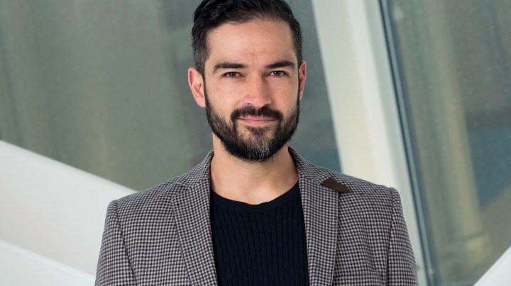 CANNES, FRANCE - OCTOBER 16: Alfonso Herrera attend the "Talent Presented By" photocall as part of the MIPCOM 2018 on October 16, 2018 in Cannes, France. (Photo by Arnold Jerocki/Getty Images)