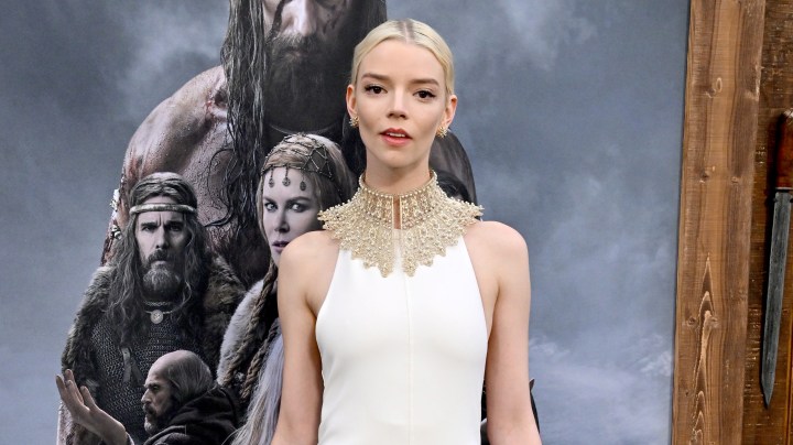 HOLLYWOOD, CALIFORNIA - APRIL 18: Anya Taylor-Joy attends the Los Angeles Premiere of "The Northman" at TCL Chinese Theatre on April 18, 2022 in Hollywood, California. (Photo by Axelle/Bauer-Griffin/FilmMagic)