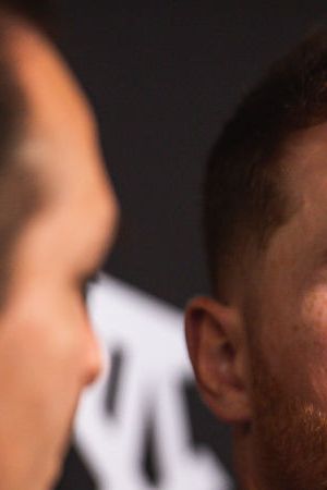 SAN DIEGO, CA - MARCH 02: Boxer Canelo Alvarez speaks with the media following at the press conference announcing the May 7th Canelo Alvarez v Dmitry Bivol fight at the Sheraton Hotel on March 2, 2022 in San Diego, California. (Photo by Matt Thomas/Getty Images) ***Local Caption***