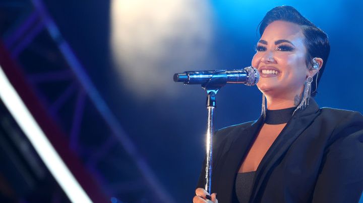 LOS ANGELES, CALIFORNIA - SEPTEMBER 25: Demi Lovato performs onstage during Global Citizen Live on September 25, 2021 in Los Angeles, California. (Photo by Rich Fury/Getty Images for Global Citizen)
