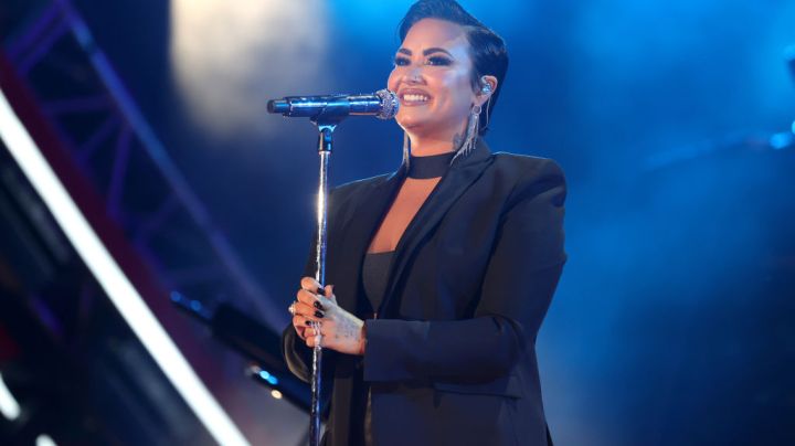 LOS ANGELES, CALIFORNIA - SEPTEMBER 25: Demi Lovato performs onstage during Global Citizen Live on September 25, 2021 in Los Angeles, California. (Photo by Rich Fury/Getty Images for Global Citizen)