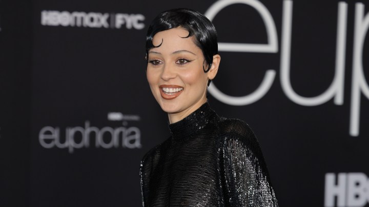 Alexa Demie on red carpet.