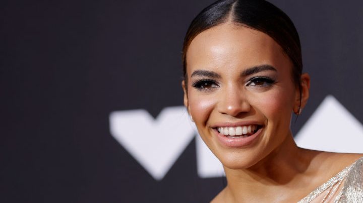 NEW YORK, NEW YORK - SEPTEMBER 12: Leslie Grace attends the 2021 MTV Video Music Awards at Barclays Center on September 12, 2021 in the Brooklyn borough of New York City. (Photo by Jason Kempin/Getty Images)