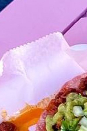 Pink and Boujee tacos