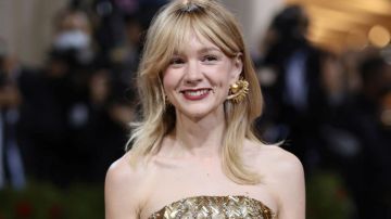 NEW YORK, NEW YORK - MAY 02: Carey Mulligan attends The 2022 Met Gala Celebrating "In America: An Anthology of Fashion" at The Metropolitan Museum of Art on May 02, 2022 in New York City. (Photo by Dimitrios Kambouris/Getty Images for The Met Museum/Vogue)
