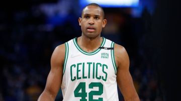 SAN FRANCISCO, CALIFORNIA - MARCH 16: Al Horford #42 of the Boston Celtics looks on in the fourth quarter against the Golden State Warriors at Chase Center on March 16, 2022 in San Francisco, California. NOTE TO USER: User expressly acknowledges and agrees that, by downloading and/or using this photograph, User is consenting to the terms and conditions of the Getty Images License Agreement. (Photo by Lachlan Cunningham/Getty Images)