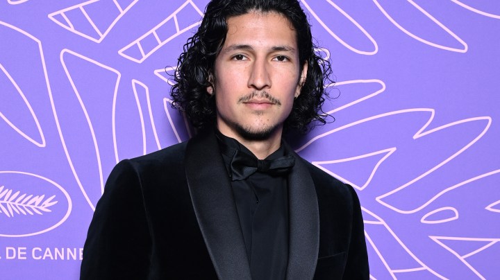 Danny Ramirez attends the "Cannes 75" Anniversary Dinner during the 75th annual Cannes film festival.