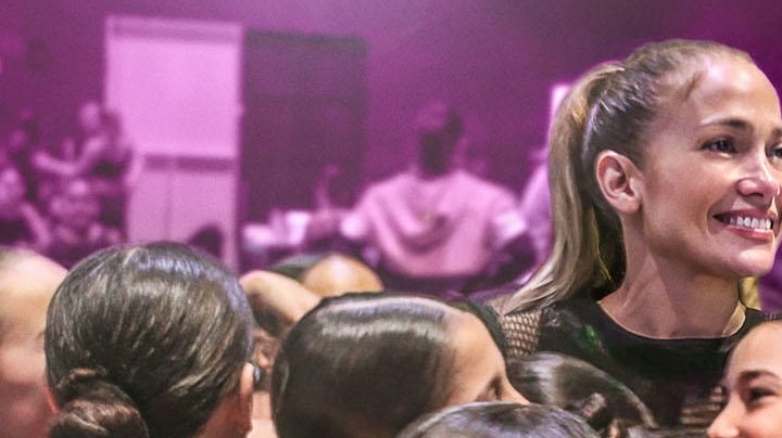 Jennifer Lopez (Jlo) in the Netflix documentary Halftime.