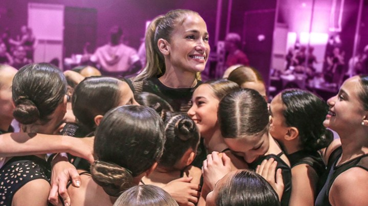 Jennifer Lopez (Jlo) in the Netflix documentary Halftime.