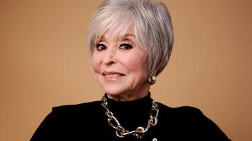 LOS ANGELES, CALIFORNIA - MARCH 25: Rita Moreno poses at the IMDb Portrait Studio during the 15th Annual Women In Film Oscar Nominees Party at Thompson Hollywood on March 25, 2022 in Los Angeles, California. (Photo by Emma McIntyre/Getty Images for IMDb)