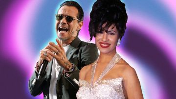 Marc Anthony and Selena Quintanilla
