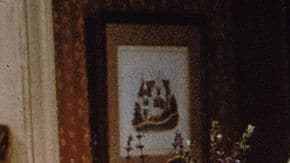 Actor Tony Danza eavesdrops as Judith Light speaks on the telephone, in a still from the TV series, 'Who's The Boss,' circa 1986. (Photo by ABC Television/Fotos International/Getty Images)