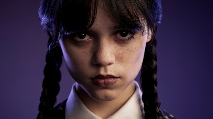 Jenna Ortega as Wednesday Addams in the new Netflix series