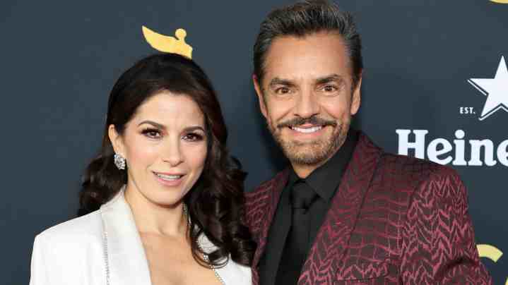 LOS ANGELES, CALIFORNIA - FEBRUARY 28: (L-R) Alessandra Rosaldo and Eugenio Derbez attend the 5th Annual HCA Film Awards at Avalon Hollywood & Bardot on February 28, 2022 in Los Angeles, California. (Photo by Amy Sussman/WireImage)