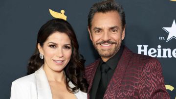 LOS ANGELES, CALIFORNIA - FEBRUARY 28: (L-R) Alessandra Rosaldo and Eugenio Derbez attend the 5th Annual HCA Film Awards at Avalon Hollywood & Bardot on February 28, 2022 in Los Angeles, California. (Photo by Amy Sussman/WireImage)