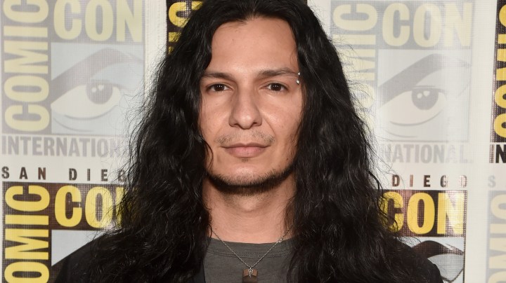 SAN DIEGO, CALIFORNIA - JULY 23: Alex Livinalli participates in the Marvel Studios’ Live-Action presentation at San Diego Comic-Con on July 23, 2022. (Photo by Alberto E. Rodriguez/Getty Images for Disney)