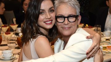 LOS ANGELES, CALIFORNIA - JANUARY 03: Ana de Armas (L) and Jamie Lee Curtis attend the 20th Annual AFI Awards at Four Seasons Hotel Los Angeles at Beverly Hills on January 03, 2020 in Los Angeles, California. (Photo by Michael Kovac/Getty Images for AFI)