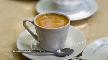 Cuban coffee served in the colonial city of Trinidad, Cuba