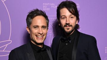 CANNES, FRANCE - MAY 24: Gael García Bernal and Diego Luna attend the "Cannes 75" Anniversary Dinner during the 75th annual Cannes film festival at on May 24, 2022 in Cannes, France. (Photo by Stephane Cardinale - Corbis/Corbis via Getty Images)