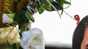 A photo of Alithia Ramirez, 10, who died in the mass shooting, is placed at a makeshift memorial at Robb Elementary School in Uvalde, Texas, on May 30, 2022. - Grieving families were to hold the first funerals Tuesday for Texas shooting victims one week after a school massacre left 19 children and two teachers dead, with President Joe Biden vowing to push for stricter US gun regulation.
Mourners attended wakes in the town of Uvalde on Monday for some of the child victims gunned down by a local 18-year-old man who was then killed by police. (Photo by CHANDAN KHANNA / AFP) (Photo by CHANDAN KHANNA/AFP via Getty Images)