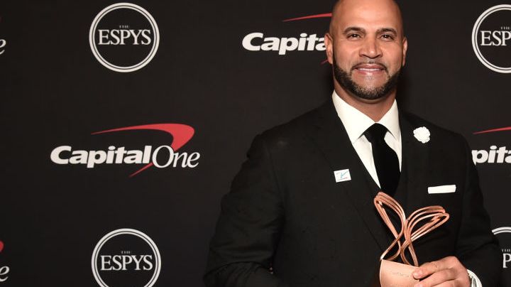 HOLLYWOOD, CALIFORNIA - JULY 20: Albert Pujols attends the 2022 ESPYs at Dolby Theatre on July 20, 2022 in Hollywood, California. (Photo by Alberto E. Rodriguez/Getty Images)