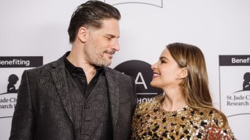 LOS ANGELES, CALIFORNIA - FEBRUARY 05: Joe Manganiello and Sofia Vergara arrive at the 2020 LA Art Show Opening Night at Los Angeles Convention Center on February 05, 2020 in Los Angeles, California. (Photo by Morgan Lieberman/Getty Images)