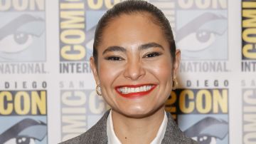 SAN DIEGO, CALIFORNIA - JULY 23: Mabel Cadena attends the Marvel Cinematic Universe press line during 2022 Comic Con International: San Diego at Hilton Bayfront on July 23, 2022 in San Diego, California. (Photo by Frazer Harrison/Getty Images)