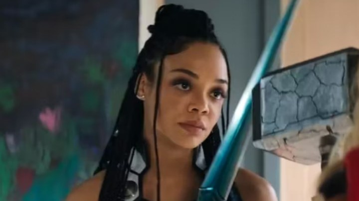 Tessa Thompson as King Valkyrie in Thor: Love and Thunder