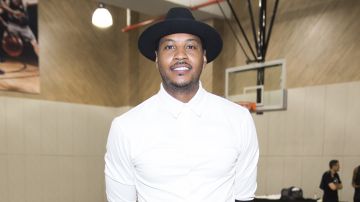 NEW YORK, NY - JUNE 01: Carmelo Anthony attends Life Time Athletic At Sky Grand Opening on June 1, 2016 in New York City. (Photo by Jenny Anderson/WireImage)
