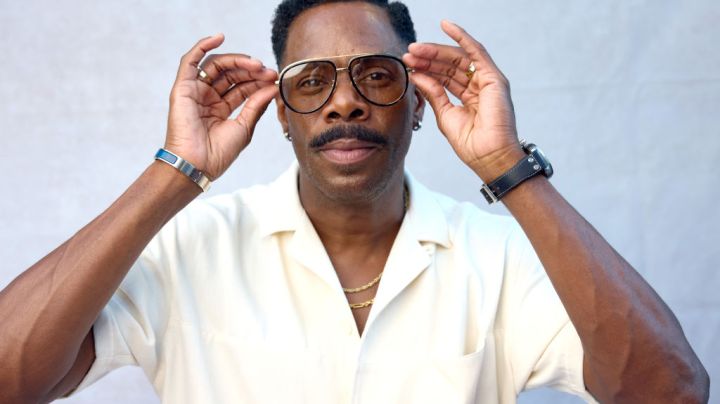 LOS ANGELES, CALIFORNIA - JULY 14: Colman Domingo poses in the IMDb Portrait Studio at the 2022 Outfest LA LGBTQ+ Film Festival Opening Night at The Orpheum Theatre on July 14, 2022 in Los Angeles, California. (Photo by Corey Nickols/Getty Images for IMDb)