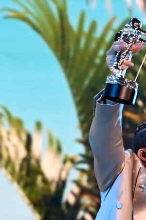 NEW YORK, NEW YORK - AUGUST 28: Bad Bunny performs at Yankee Stadium for the 2022 MTV VMAs broadcast on August 28, 2022 in New York City. (Photo by Noam Galai/Getty Images for MTV/Paramount Global)