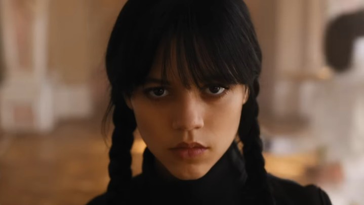 Jenna Ortega as Wednesday Addams in Netflix's Wednesday_Gaga