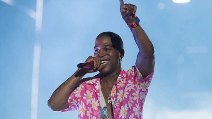 MIAMI GARDENS, FLORIDA - JULY 22: Rapper Kid Cudi performs onstage during day one of Rolling Loud Miami 2022 at Hard Rock Stadium on July 22, 2022 in Miami Gardens, Florida. (Photo by Jason Koerner/Getty Images)