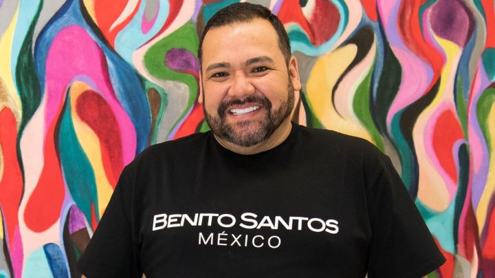 MIAMI, FLORIDA - JUNE 02: Benito Santos poses for a portrait at the Benito Santos Show during Miami Fashion Week 2022 at Gary Nader Art Centre on June 02, 2022 in Miami, Florida. (Photo by Jason Koerner/Getty Images)
