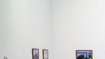 NEW YORK, NEW YORK - SEPTEMBER 03: People walk through an exhibition at the newly reopened Whitney Museum of American Art  on September 03, 2020 in New York City. The museum, one of New York's major cultural attractions, was closed last march due to the Covid-19 epidemic. The museum has instituted new safety guidelines, including health checks and a requirement for visitors to purchase timed tickets in advance. (Photo by Spencer Platt/Getty Images)