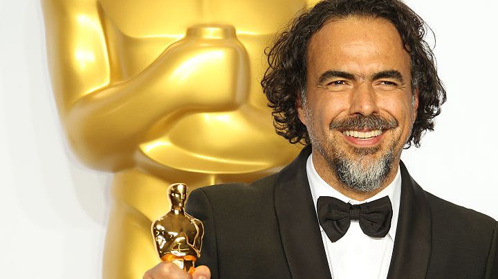 HOLLYWOOD, CA - FEBRUARY 28: Director Alejandro G. Inarritu, winner of the Best Director award for 'The Revenant,' pose in the press room at the 88th Annual Academy Awards at Hollywood & Highland Center on February 28, 2016 in Hollywood, California. (Photo by Dan MacMedan/WireImage)