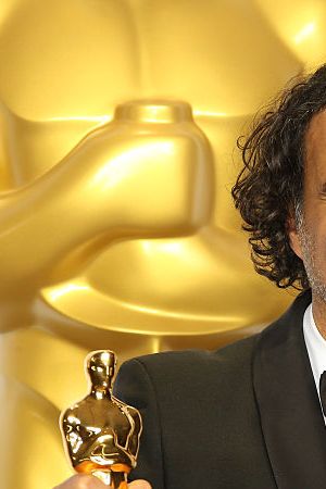 HOLLYWOOD, CA - FEBRUARY 28: Director Alejandro G. Inarritu, winner of the Best Director award for 'The Revenant,' pose in the press room at the 88th Annual Academy Awards at Hollywood & Highland Center on February 28, 2016 in Hollywood, California. (Photo by Dan MacMedan/WireImage)