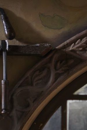 Guillermo del Toro on the set of Pinocchio