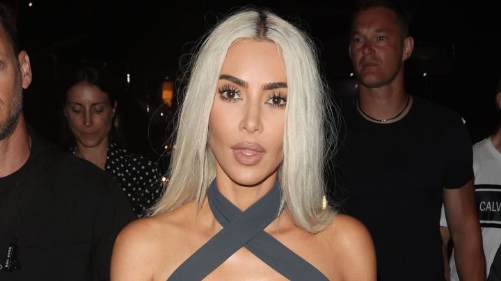 PORTOFINO, ITALY - MAY 20: Kim Kardashian is seen arriving at Ristorante Puny in Portofino on May 20, 2022 in Portofino, Italy. (Photo by NINO/GC Images)