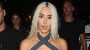 PORTOFINO, ITALY - MAY 20: Kim Kardashian is seen arriving at Ristorante Puny in Portofino on May 20, 2022 in Portofino, Italy. (Photo by NINO/GC Images)