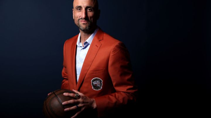 UNCASVILLE, CONNECTICUT - SEPTEMBER 09: Manu Ginobili poses for a portrait during the 2022 Basketball Hall of Fame Enshrinement Tip-Off Celebration & Awards Gala at Mohegan Sun on September 09, 2022 in Uncasville, Connecticut. (Photo by Maddie Meyer/Getty Images)