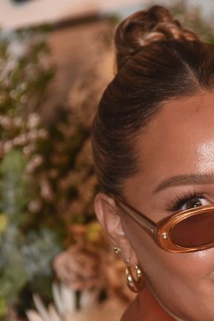 NEW YORK, NEW YORK - SEPTEMBER 09: Singer and TV host Adrienne Bailon attends the inaugural REVOLVE GALLERY at Hudson Yards on September 09, 2021 in New York City. (Photo by Gary Gershoff/Getty Images)