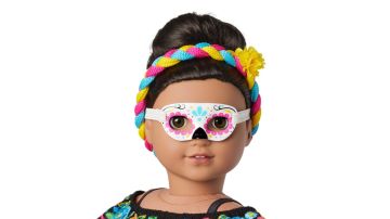 American Girl in Celebration of Día de Muertos
