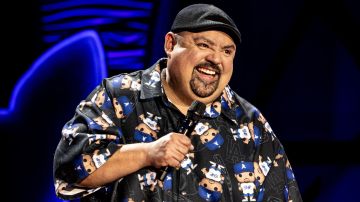 Gabriel Iglesias. Gabriel "Fluffy" Iglesias at Dodger Stadium for Netflix Is A Joke Fest. Cr. Kevin Estrada/Netflix © 2022