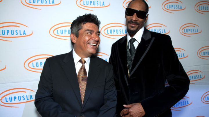 BEVERLY HILLS, CA - MAY 06: Comedian George Lopez and rapper Snoop Dogg attend the 10th Annual Lupus LA Orange Ball - Orange Carpet Arrivals at the Beverly Wilshire Four Seasons Hotel on May 6, 2010 in Beverly Hills, California. (Photo by Tiffany Rose/WireImage)
